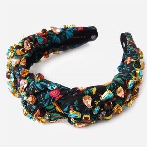 Lele Sadoughi x Liberty of London jeweled headband